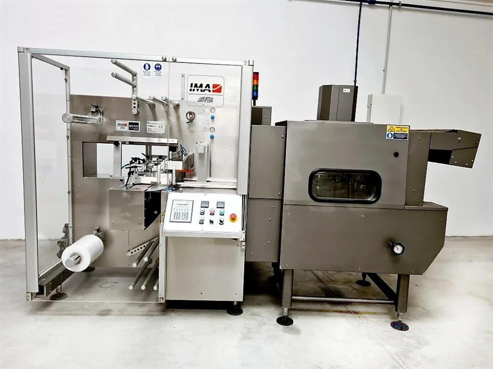FARDELLATRICE CON TUNNEL DI TERMORETRAZIONE – IMA BFB – Mod. MS450EA-T450