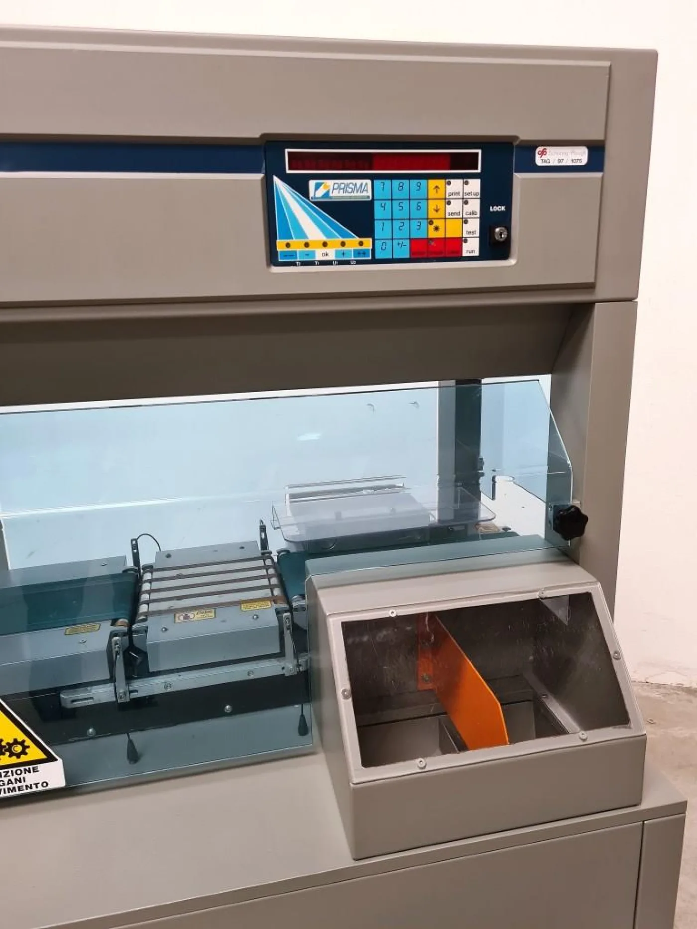 BILANCIA DI LINEA / SELEZIONATRICE PONDERALE – PRISMA – MOD. 05C3 - 2