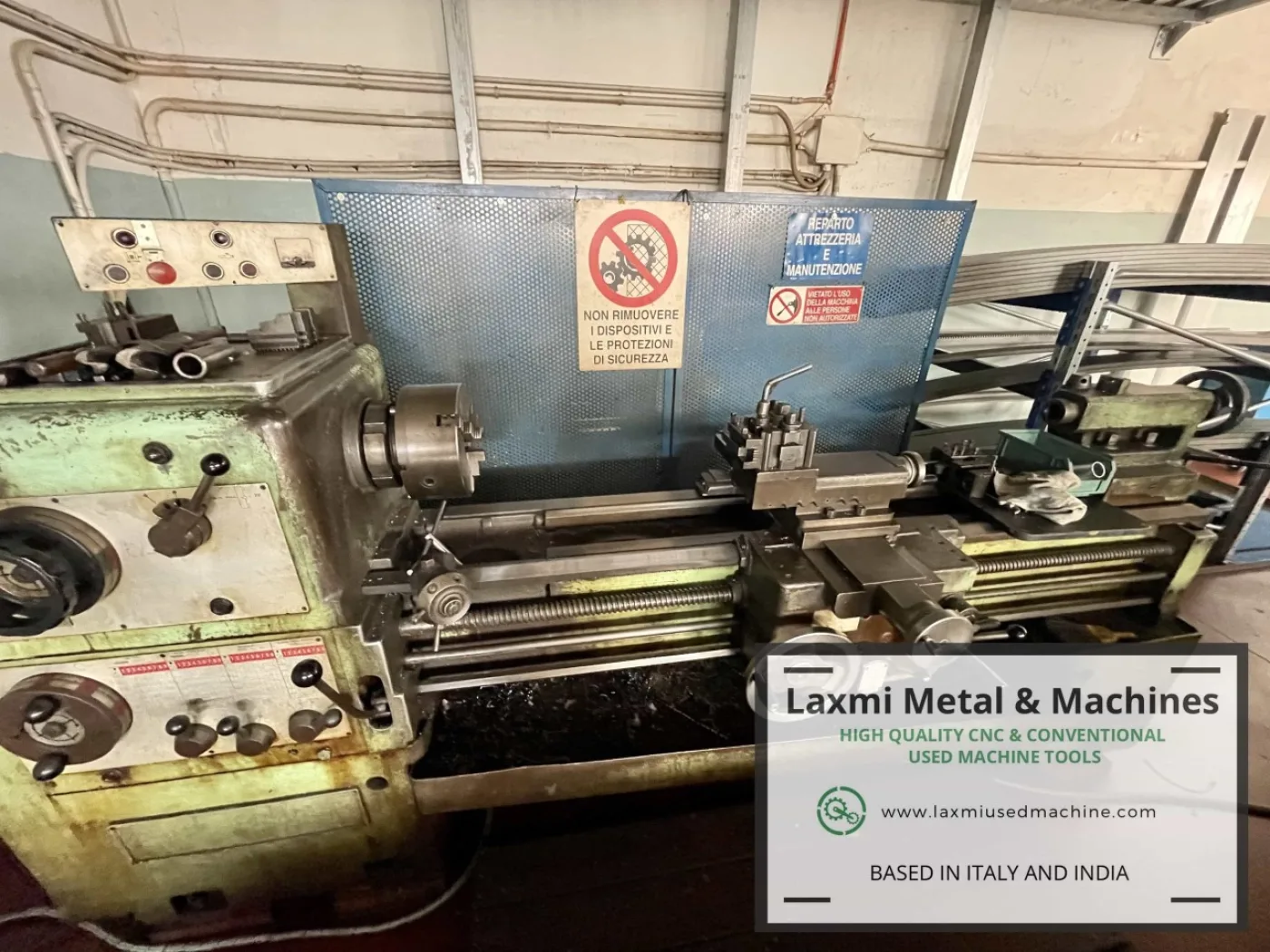 LATHE MACHINE, MERLI CLOVIS - CLOVIS 18 - Laxmi Metal & Machines, Rohtak - 3