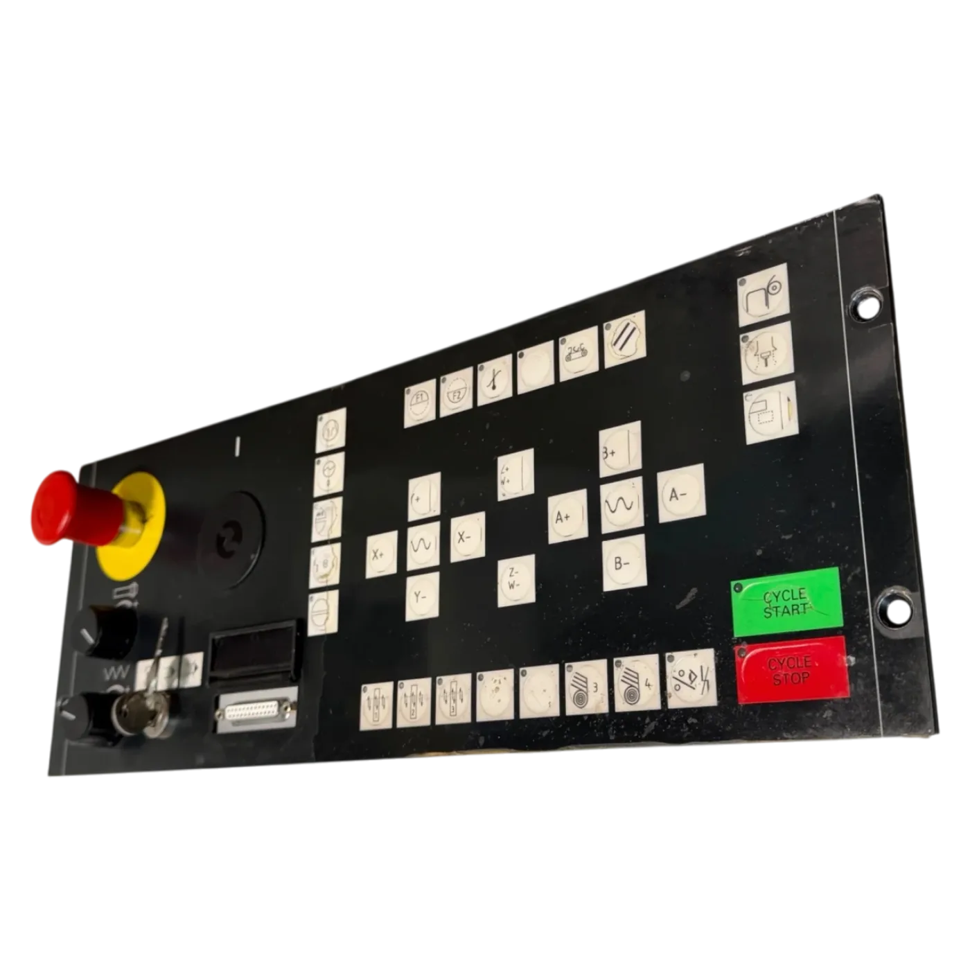 NUM Kurzhubtastatur Bedienpanel für NUM 1060 Steuerung Art.-Nr. 0206 202 821 - 2