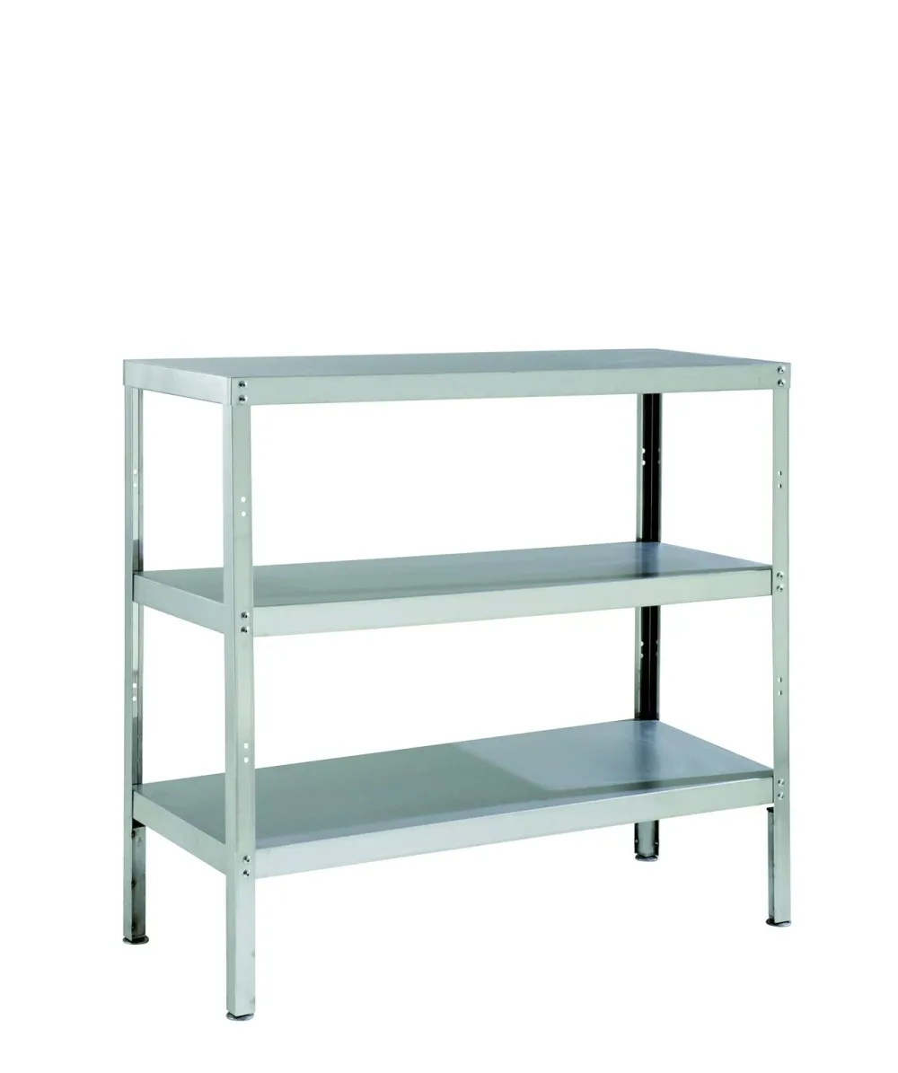 Parry S-Steel RACK3S 1200X400X1200, 3 x shelves. - islandcatering