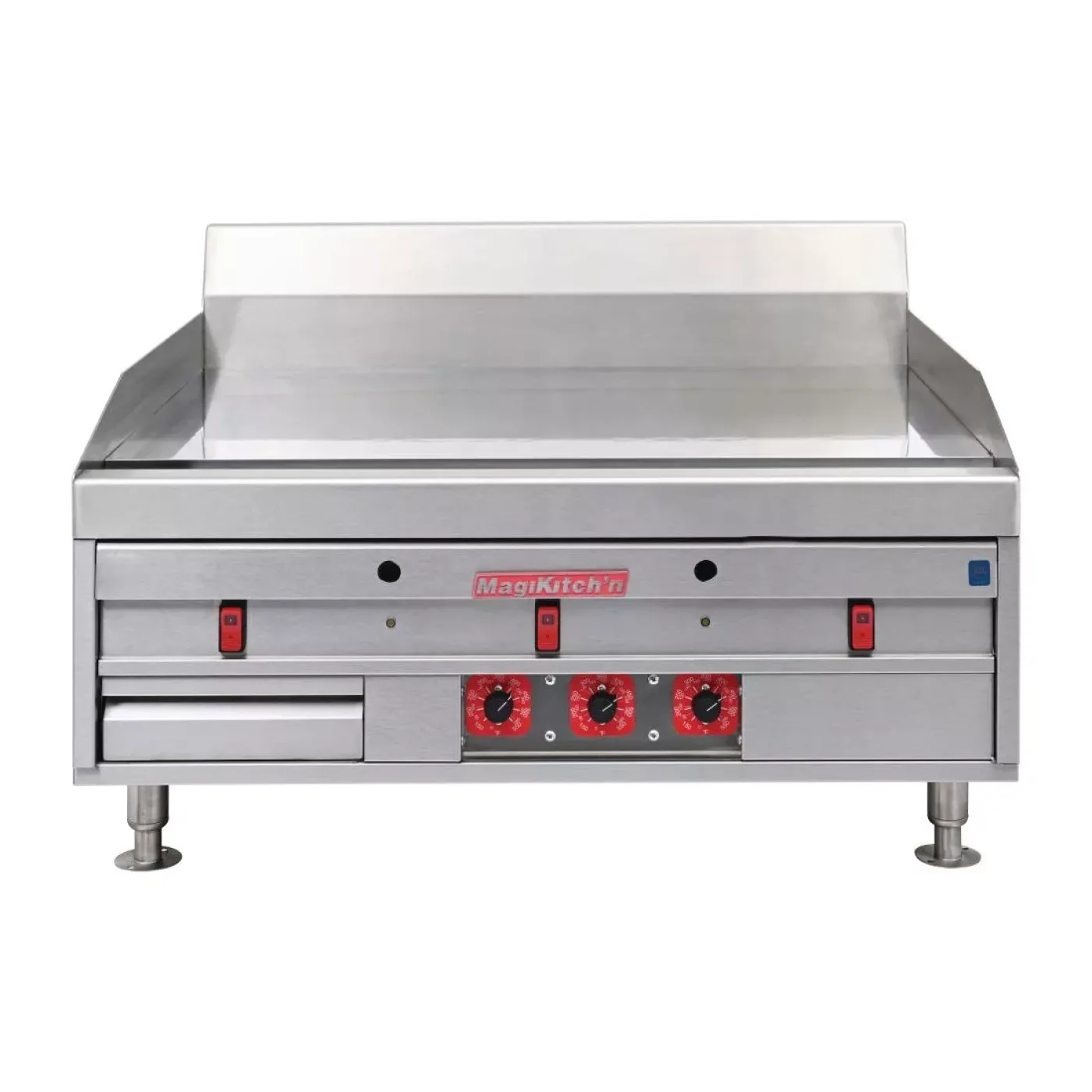 MagiKitch'n Heavy Duty Chrome Griddle MKE48 - islandcatering - 6
