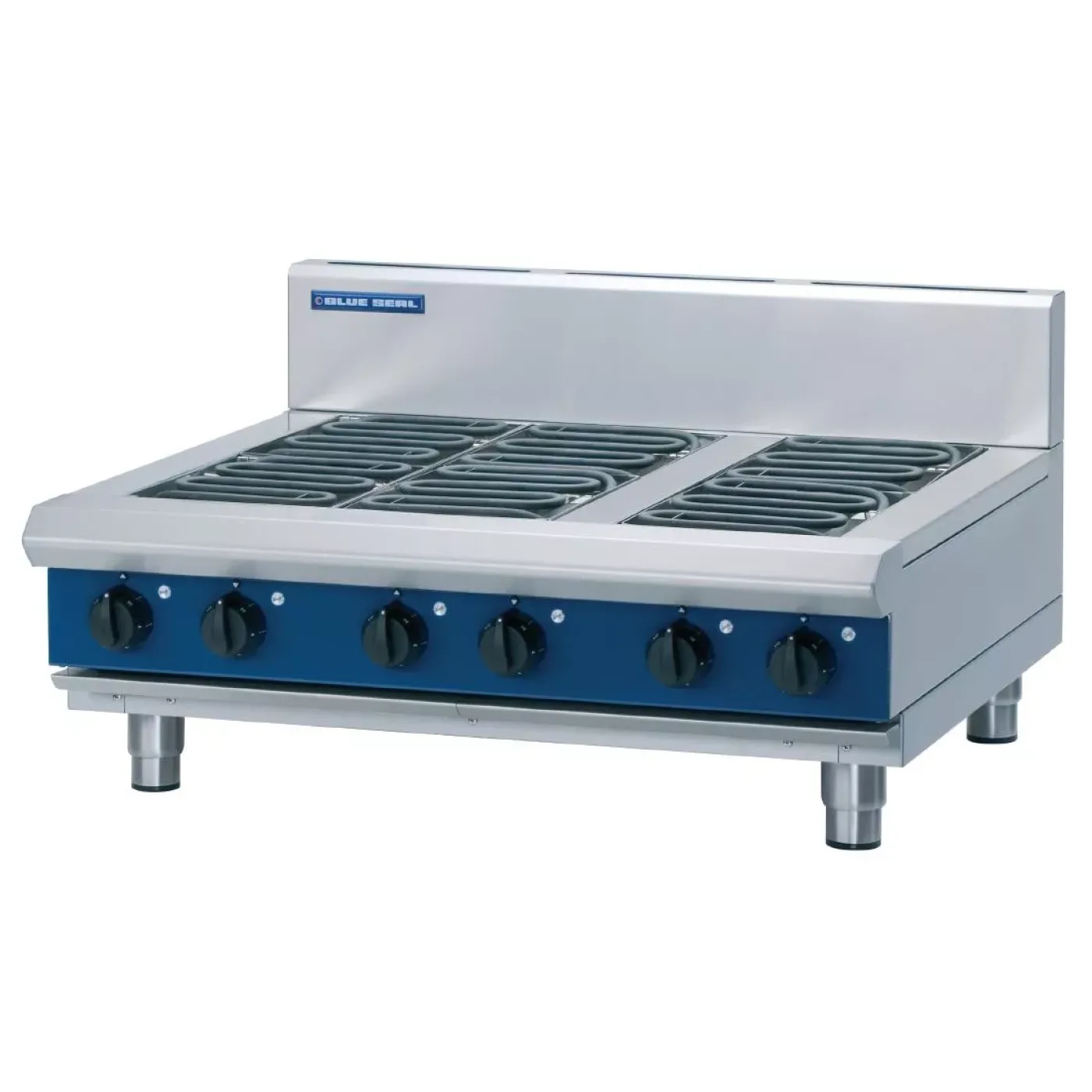 Blue Seal Evolution Cooktop 6Electric 900mm E516D-B - islandcatering - 1