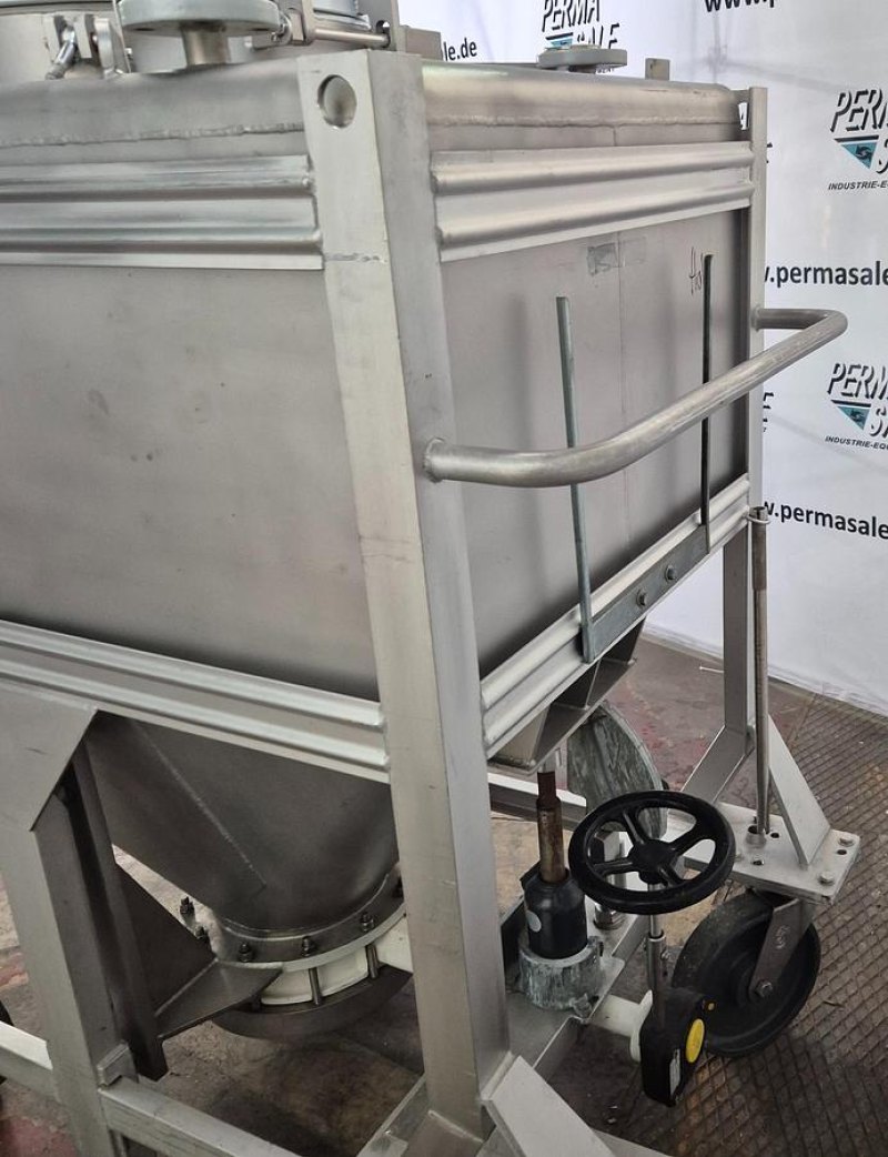 Edelstahl-Maurer AG IBC-Behälter mit Halar-Beschichtung 670 ltr.