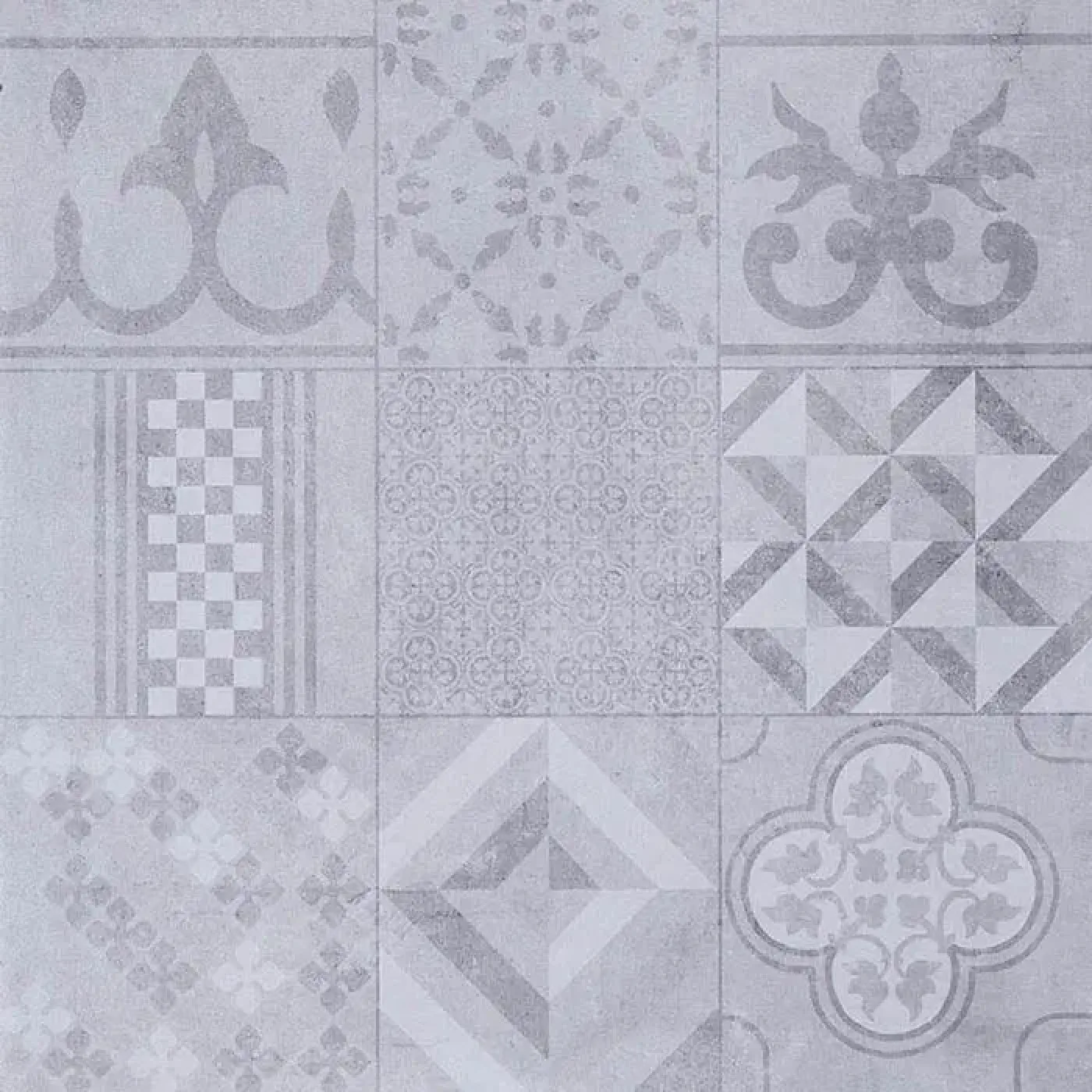 GeoCeramica® 60x60x4 Mosaik Grey - 1