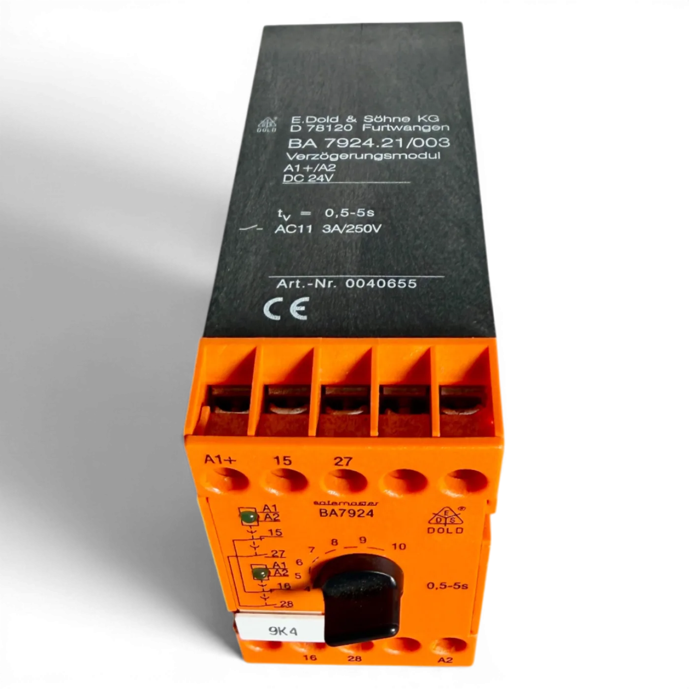DOLD Safemaster Verzögerungsmodul BA 7924.21/003 Art.-Nr. 0040655 - 3