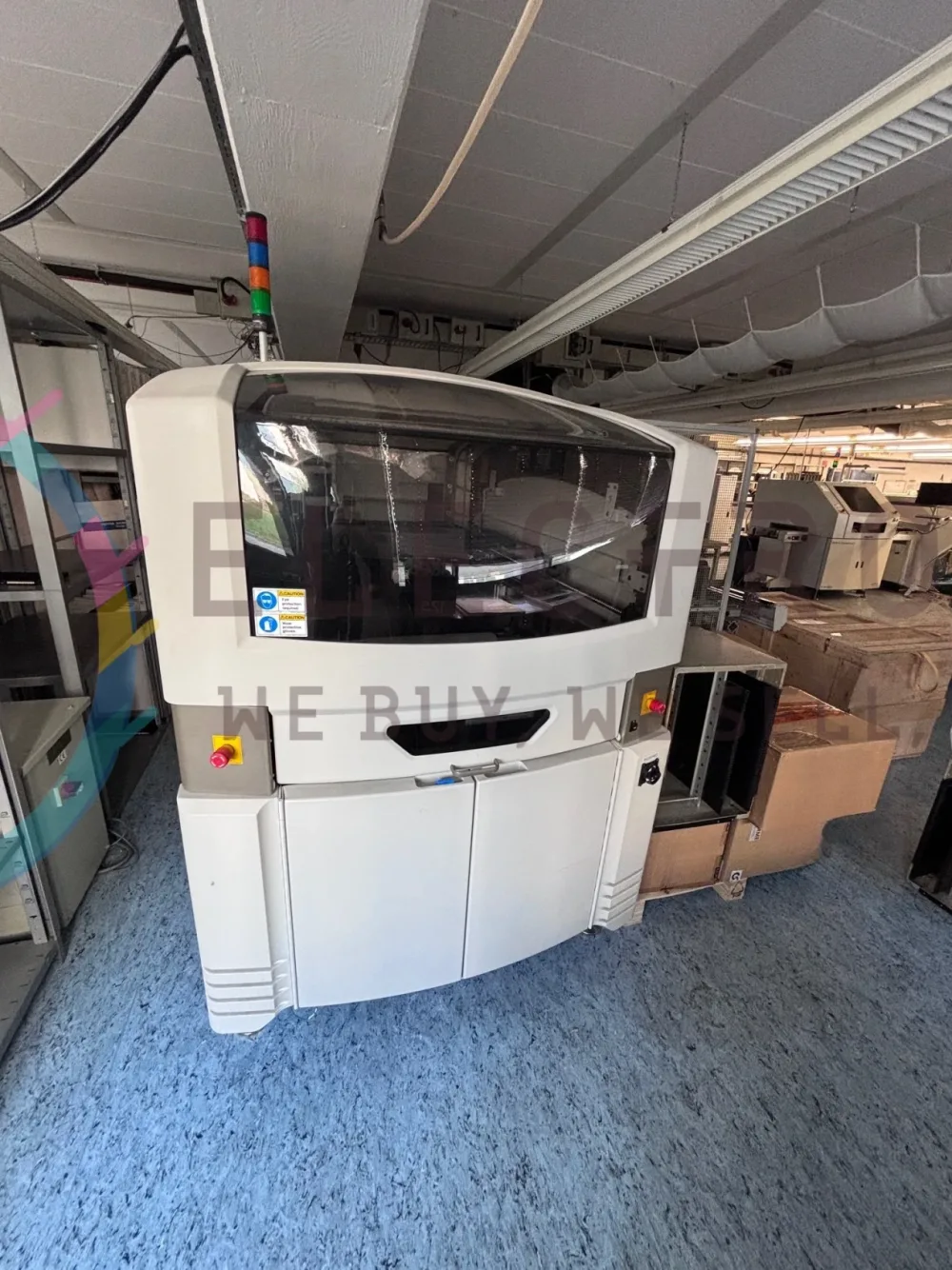 Speedline MPM Accela, vintage 2012, paste printer