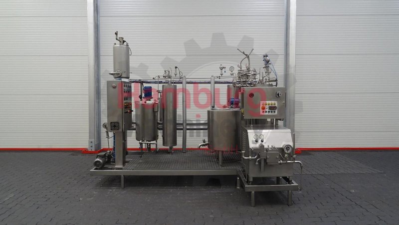 Ice Cream Mix Pilot Pasteurisation Plant with Homogeniser - Talleres Garvía / FBF Iberica