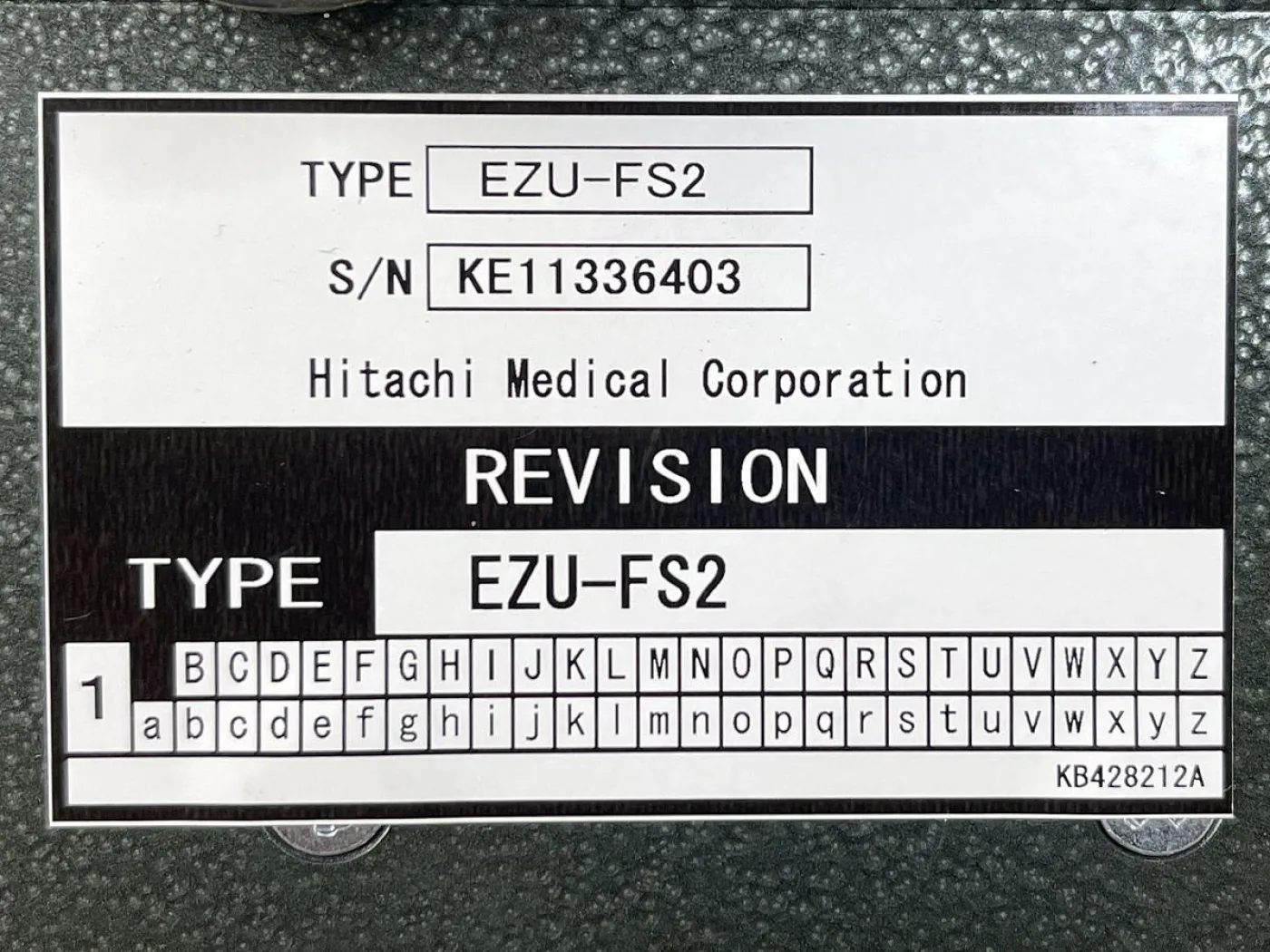 Hitachi Medical Footswitch for Ultrasound REF: EZU-FS2 - 6