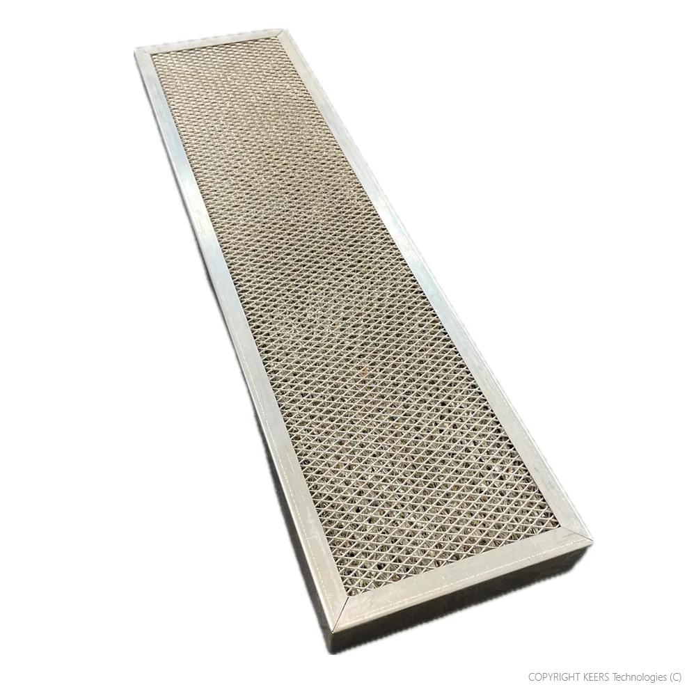 KT-6FIL615X165X47 ERSA Hotflow Series 3 Metal filter alu 615x165x47, frame inox