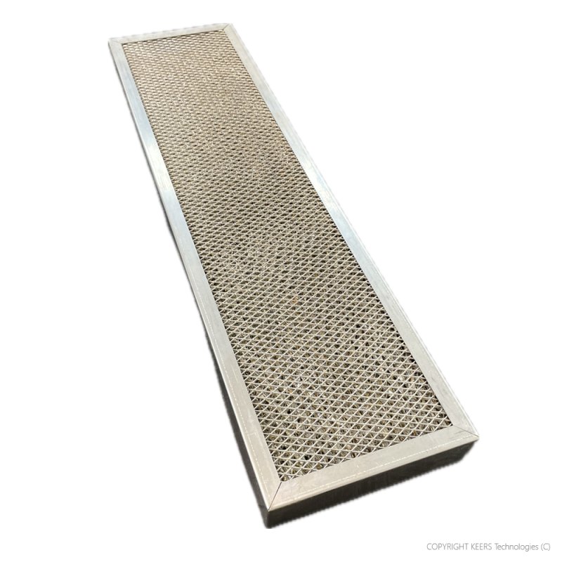KT-6FIL615X165X47 ERSA Hotflow Series 3 Metal filter alu 615x165x47, frame inox