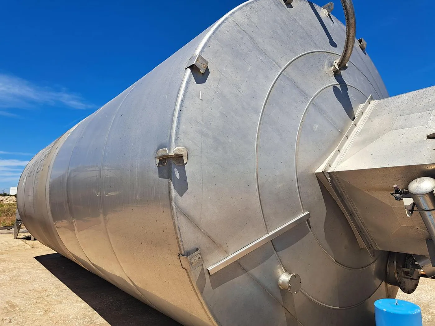Silo de inox para cimento ou massas finas - 1