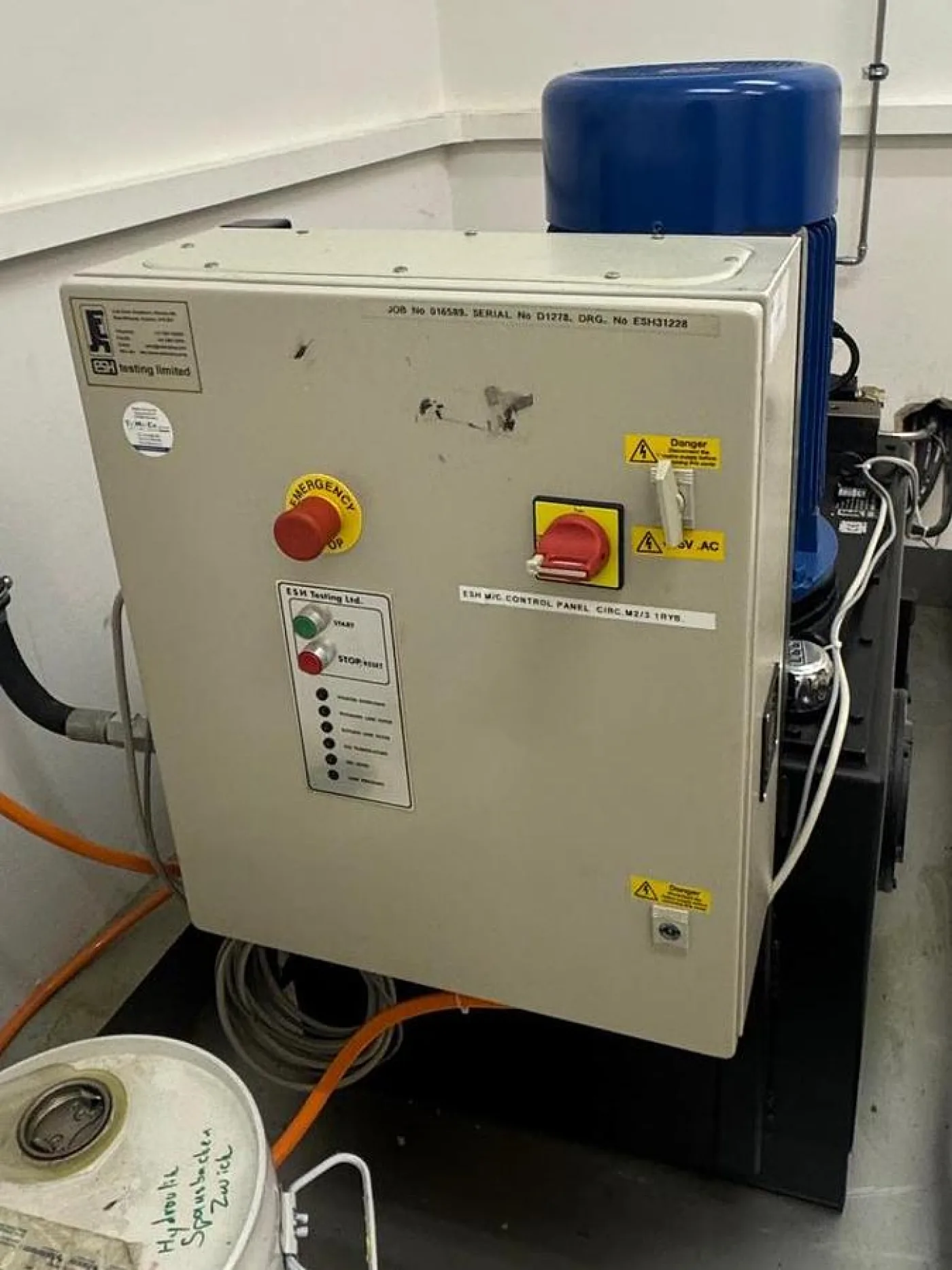 ESH Testing Limited Hydraulic Test Rig - 6