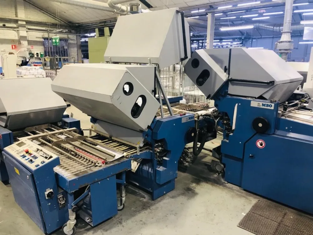 MBO T800/664 piegatrice a tasche