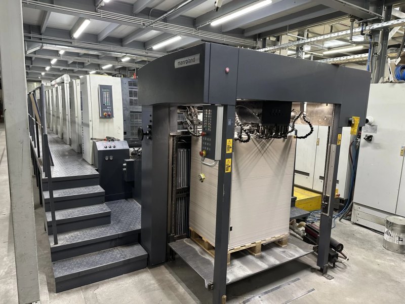 Roland 706 LV DD offset printing press