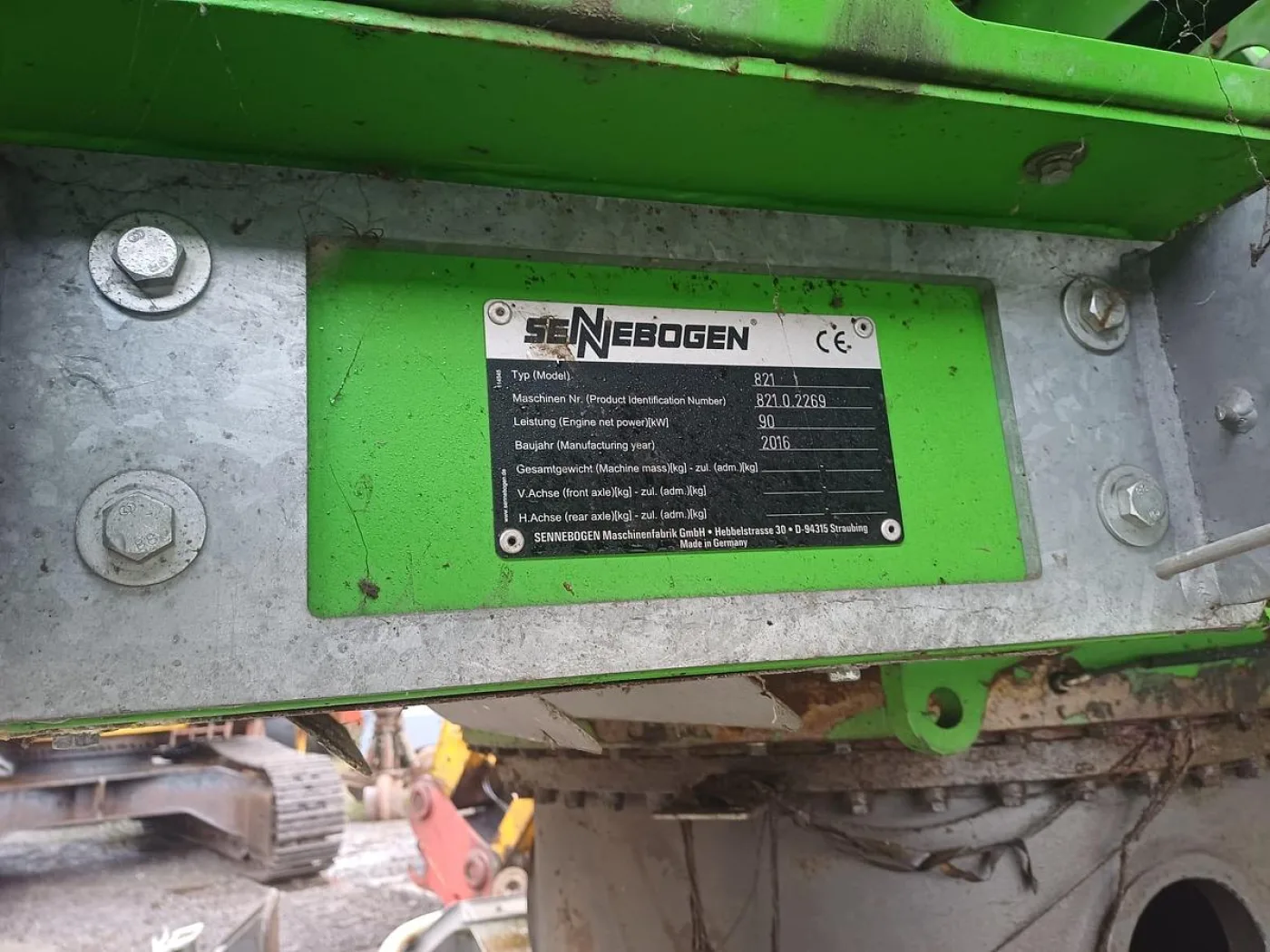 2018 SENNEBOGEN 817 E Compact Waste Material Handler - 5