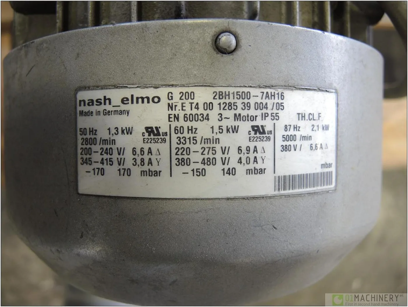 2005 NASH_ELMO G-200 2BH1500-7AH16 AI2412 - 5