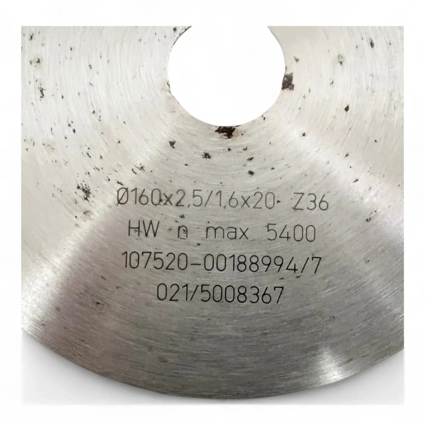 LEUCO HM Sägeblatt D=160x2.5/1.6×20-Z=36 Art.-Nr. 107520-00188994/7 - 4