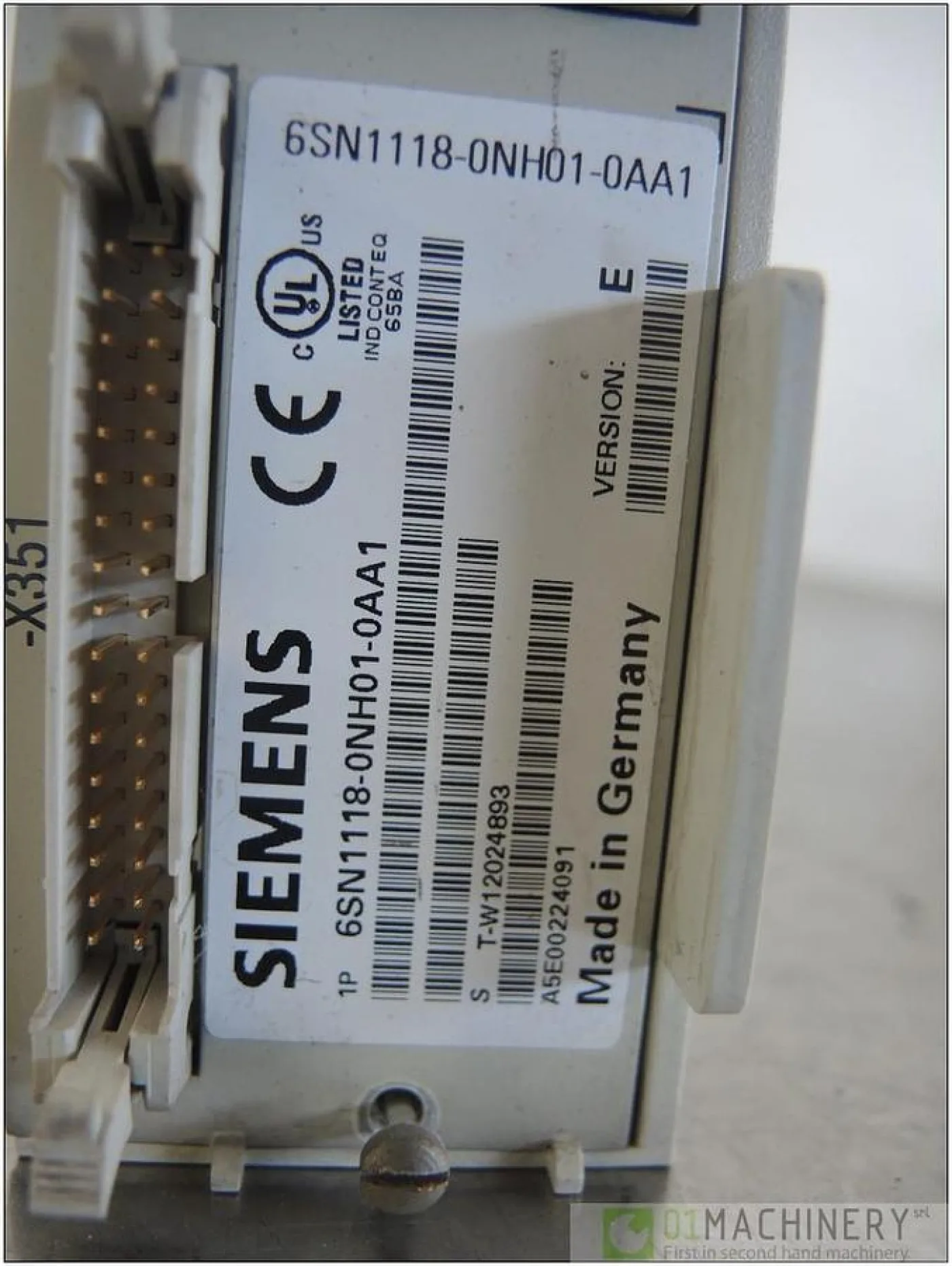 SIEMENS 6SN1118-0NH01-0AA1 AI3162 - 3