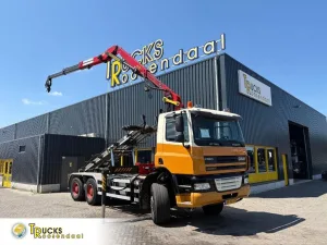Ginaf X 3335 S + PALFINGER E 165 Z + 6X6 + MANUAL + CONTAINER SYSTEM + 145,863 KM + MOT 17-12-2026