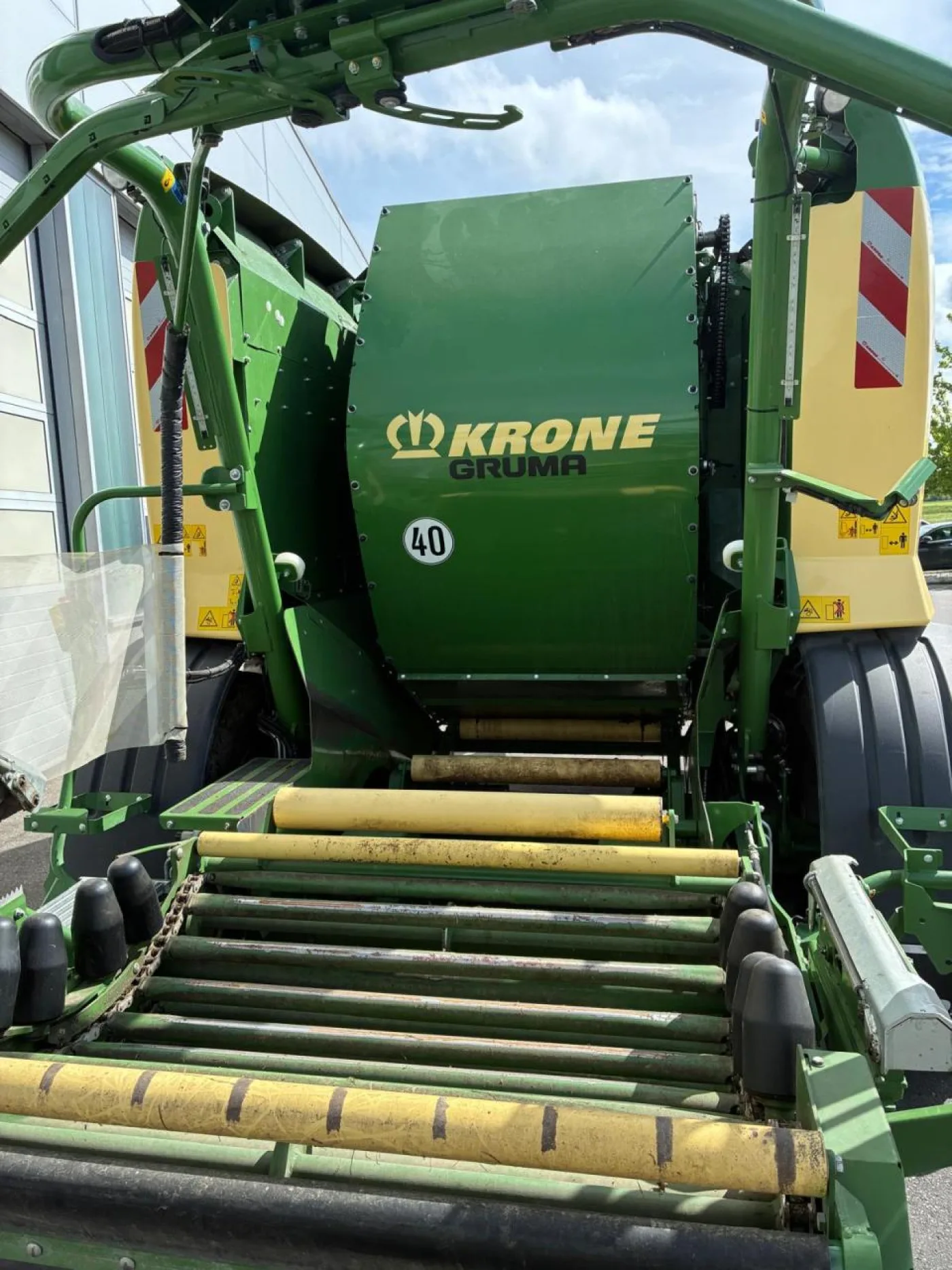 Rundballenpresse Krone COMPRIMA CV 150 XC + - 5