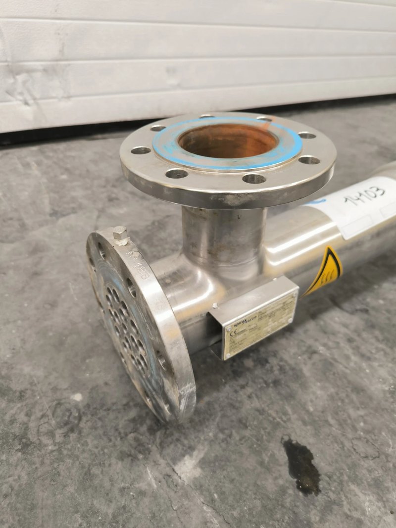 STAINLESS STEEL TUBULAR HEAT EXCHANGER 0.8 M² SPIRAX SARCO SXS VES 4"
