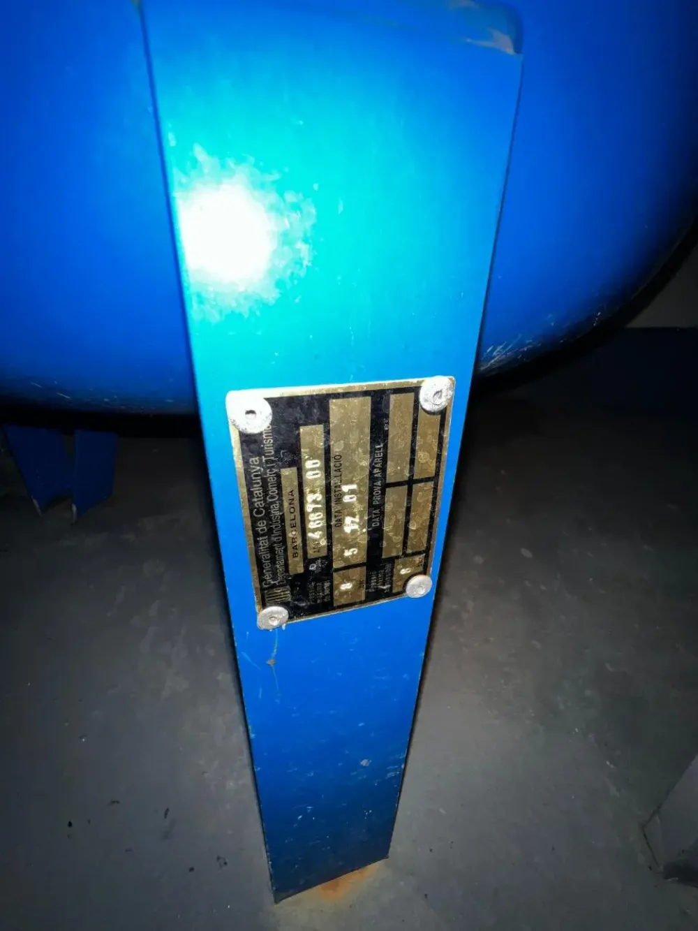 USED BOILER TANK (K5470)