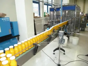 glass bottle filling plant
