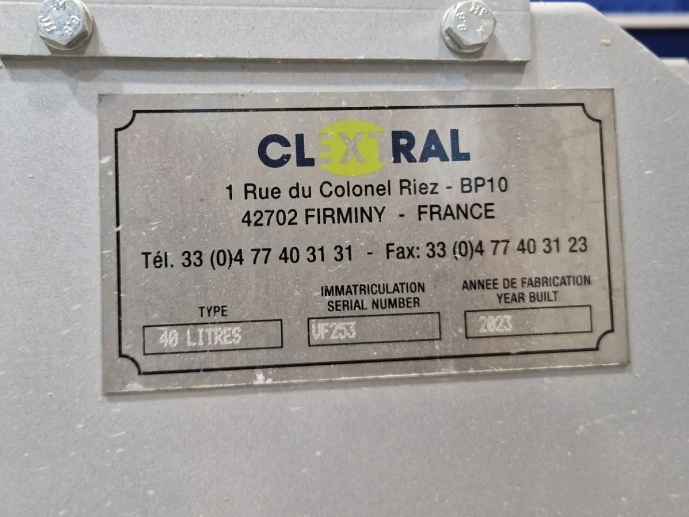 Clextral EV32B106 (food application) - Double screw extruder - 6
