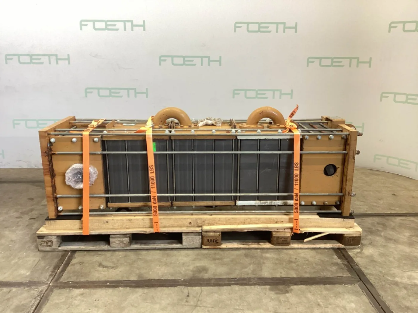 Vicarb Deutschland GmbH "Block Graphite" 16,2 m² - Shell and tube heat exchanger - 1