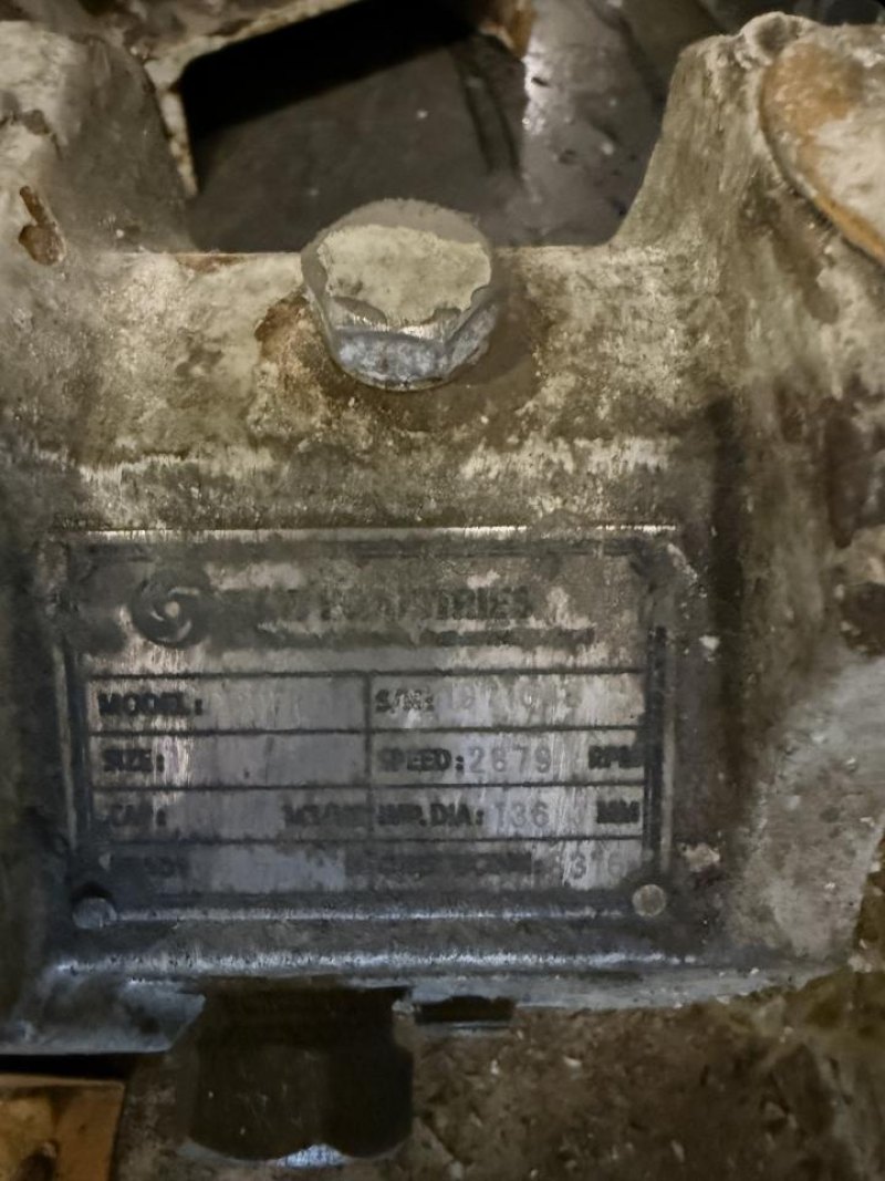 Engineered Pumps centrifuge inlet pump