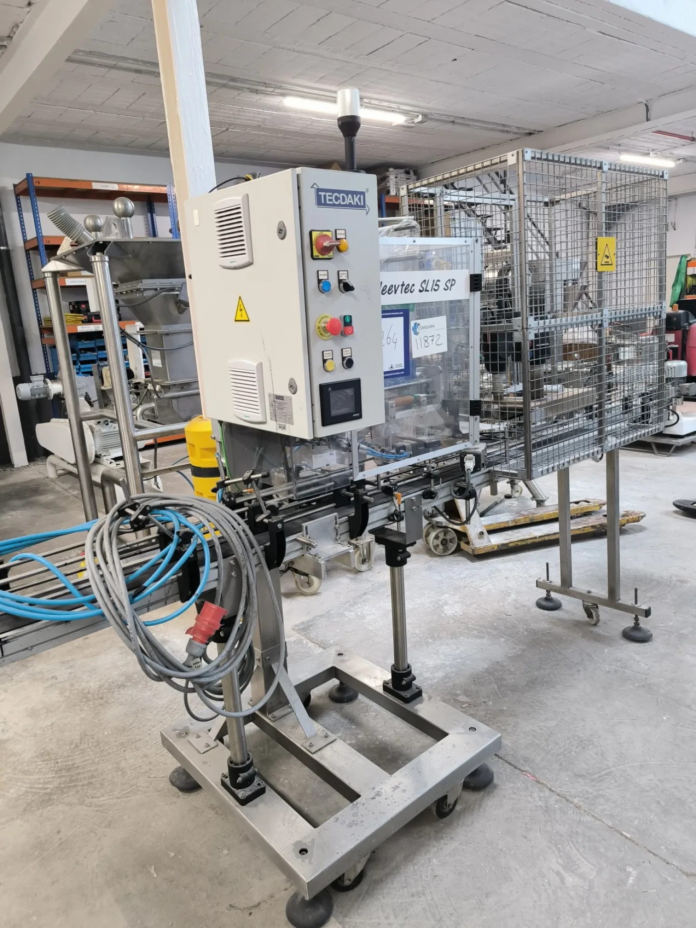 SLEEVE LABELING MACHINE TECDAKI SLEEVTEC S415SP - 1