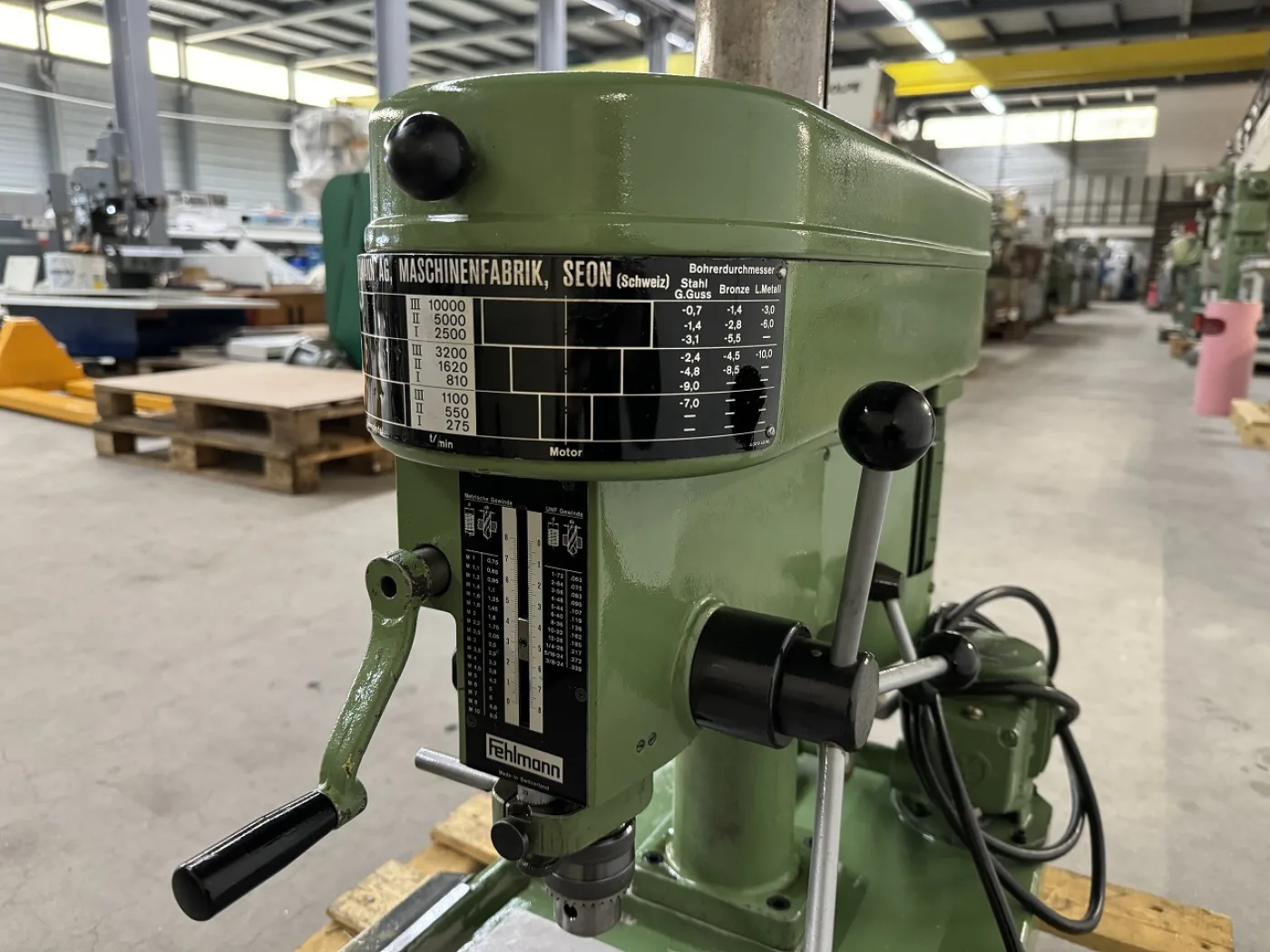 PERCEUSE TARAUDEUSE “FEHLMANN” TYPE P-10 - 6
