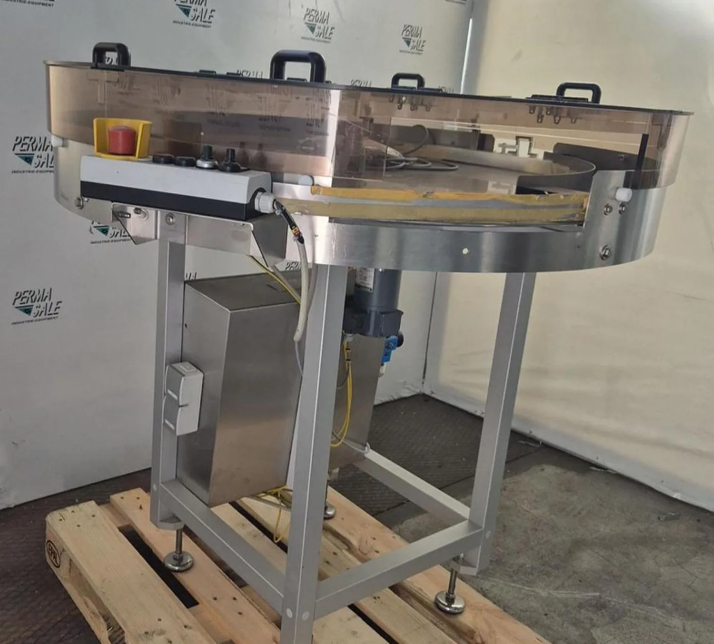Seidenader Rundlaufförderer DT 1202 mit FlexLink X35 - 2