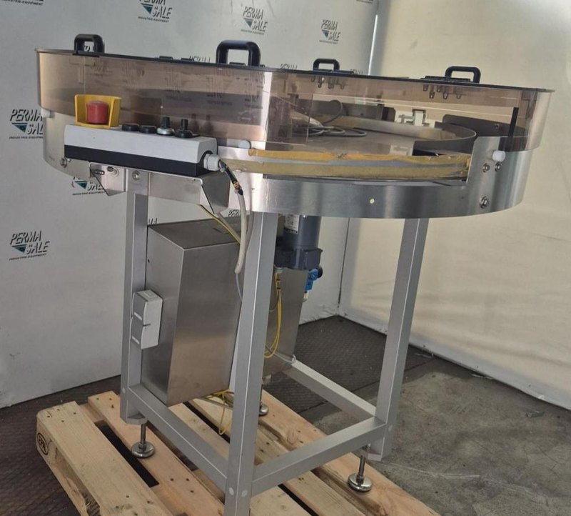 Seidenader Rundlaufförderer DT 1202 mit FlexLink X35