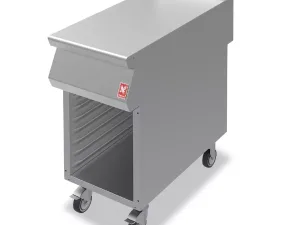 Falcon F900 Open Cabinet With Pressed Runners on Castors N941 - islandcatering