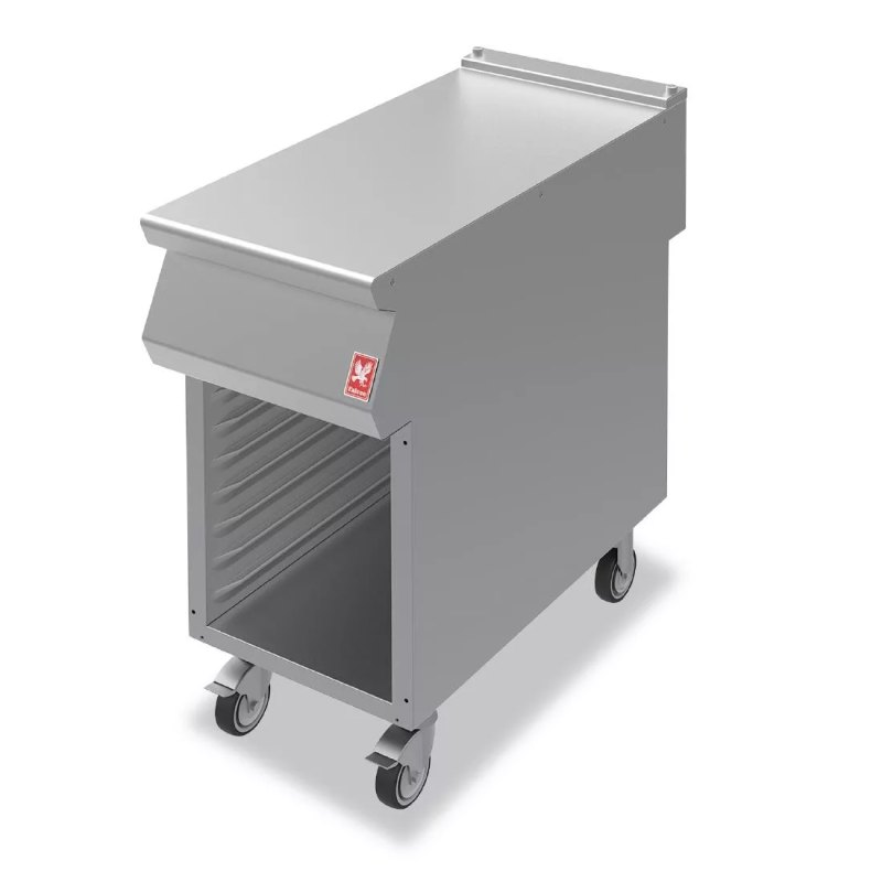 Falcon F900 Open Cabinet With Pressed Runners on Castors N941 - islandcatering