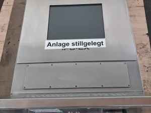 EX-TEC Edelstahl-Bedienpanel mit integriertem TFT-Display