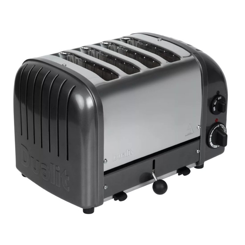 Dualit 2 x 2 Combi Vario 4 Slice Toaster Metallic Charcoal 42170 - islandcatering