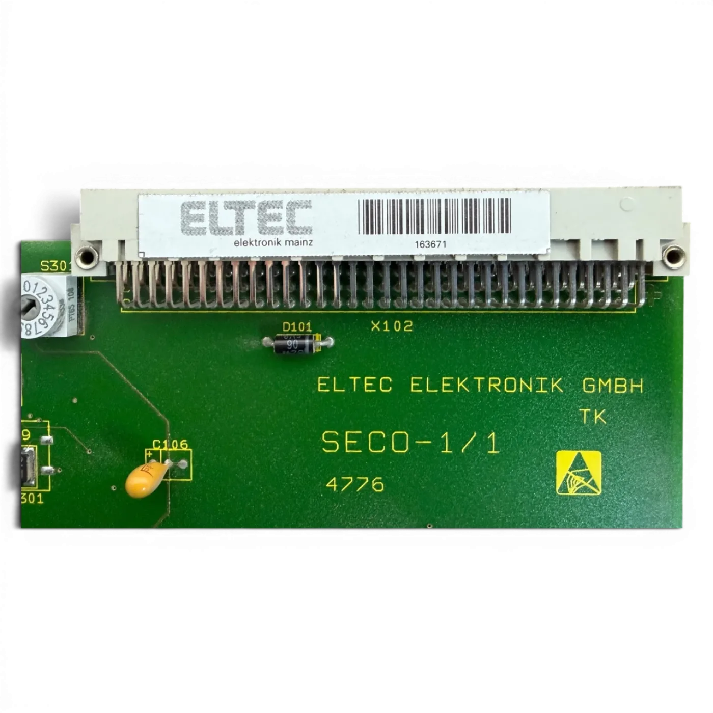 HOMAG ELTEC SECO 6xRS232 VME-BUS IO Karte 2-083-03-0202 für HOMAG BAZ BOF 32 41 - 6