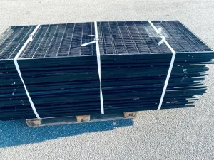 Zaunelemente (205 x 80 cm) zur Sicherung von Maschinen, Anlagen oder Robotern