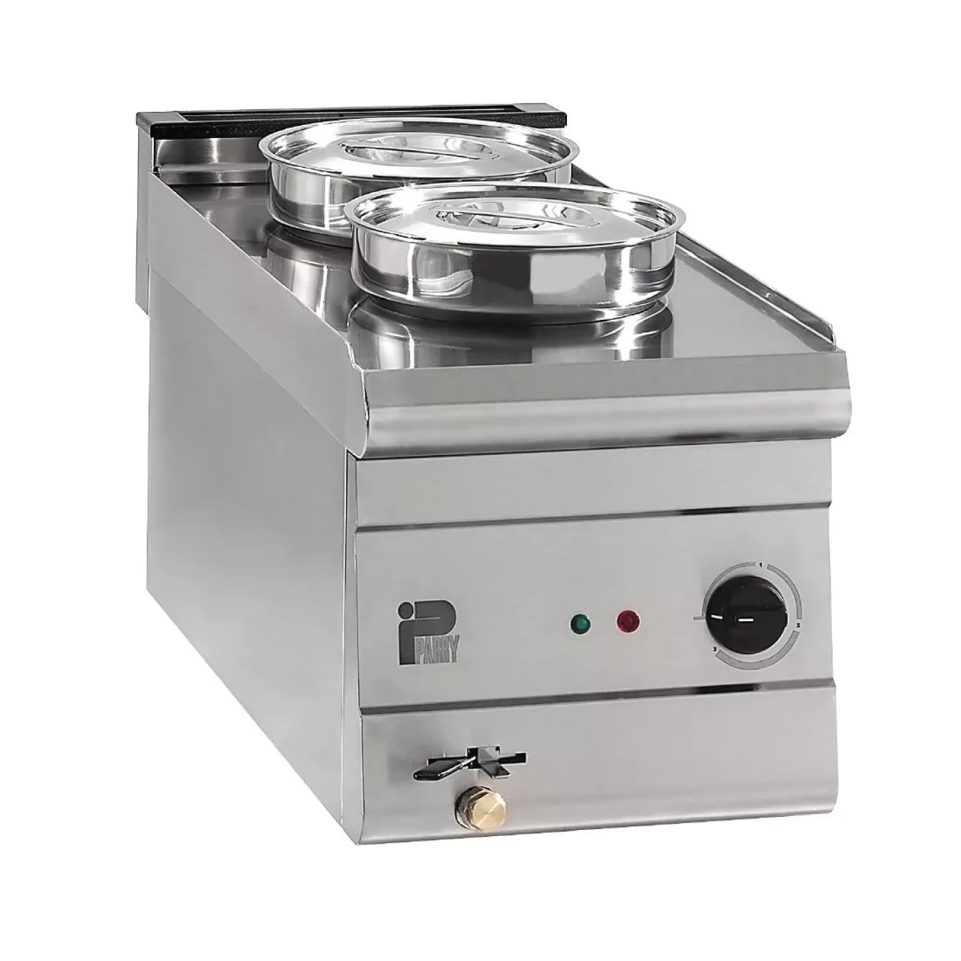 Parry 2 Pot Bain Marie NPWB2 - islandcatering - 1