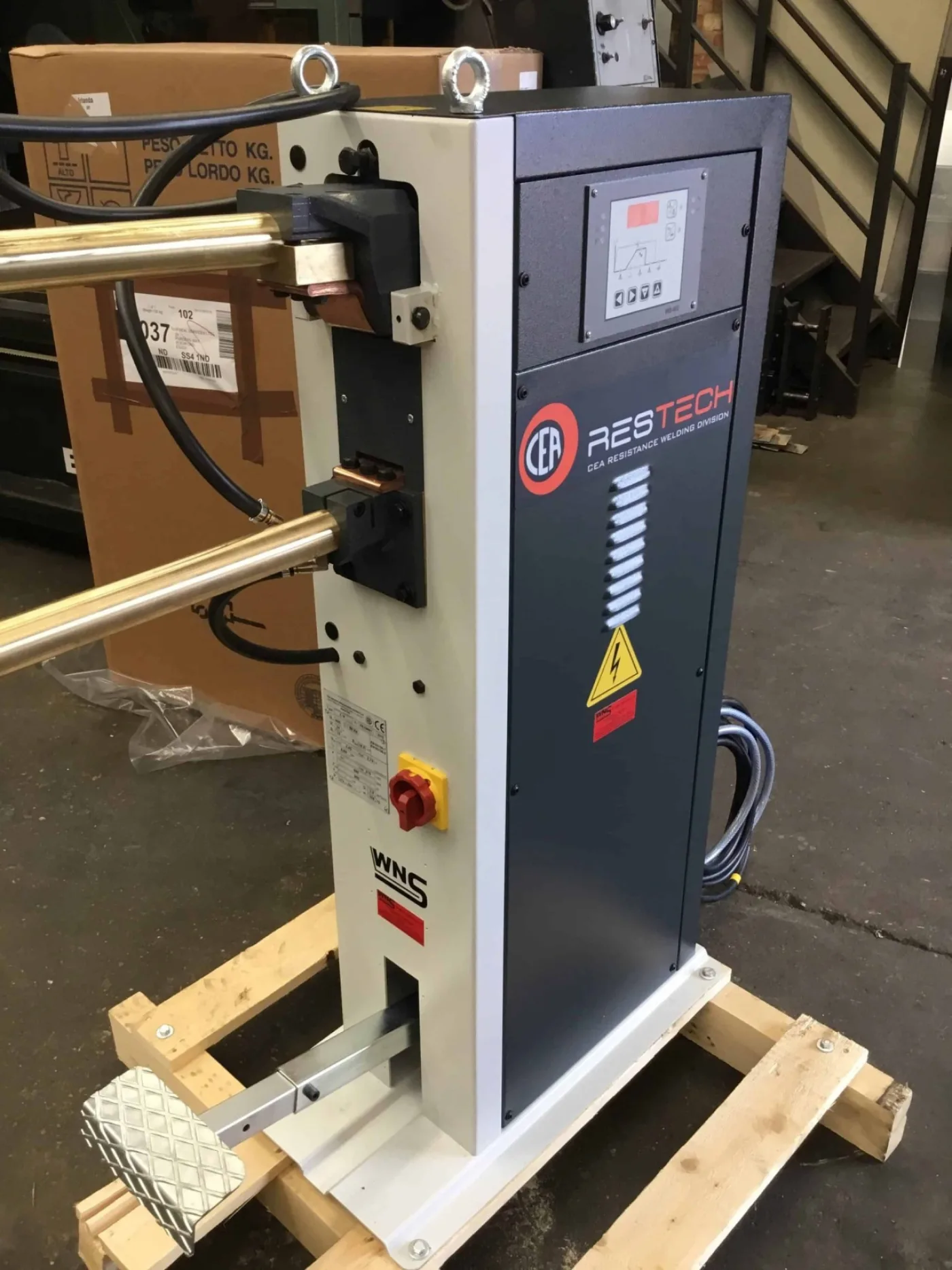 CEA RESTECH Pedestal Spot Welder - WNS - W. Neal Services Ltd - 2