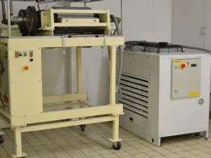 Linsenformmaschine McIntyre 420 mm Arbeitsbreite