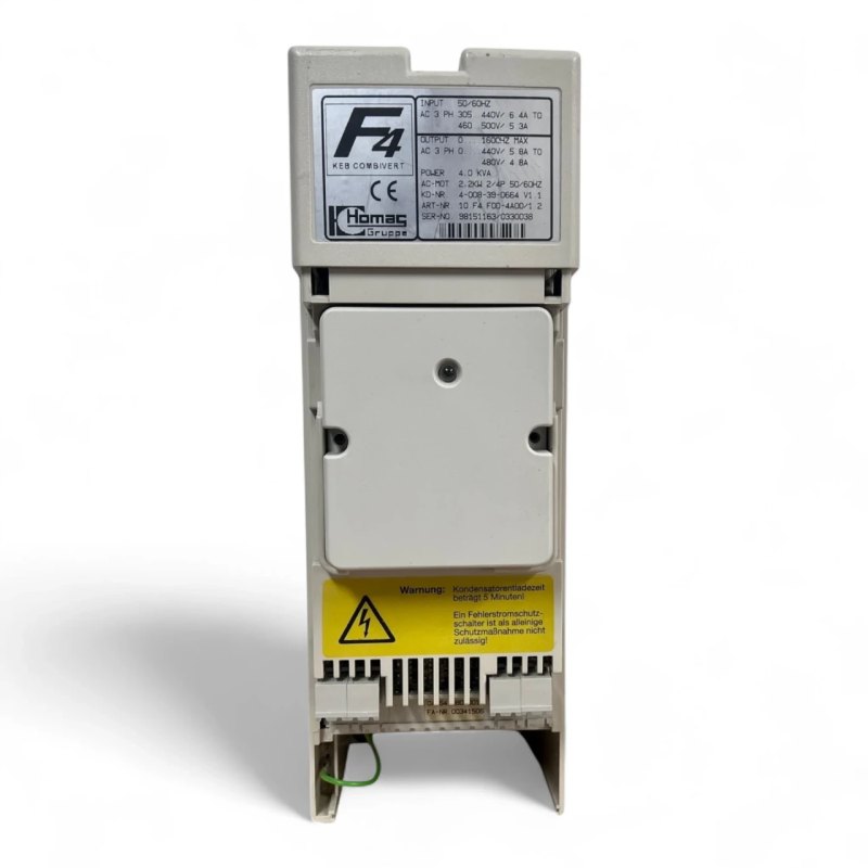 KEB HOMAGCombivert F4 10 F4 FOO-4A00/1.2 2,2 KW 4 kVA Art. 2-082-01-0048