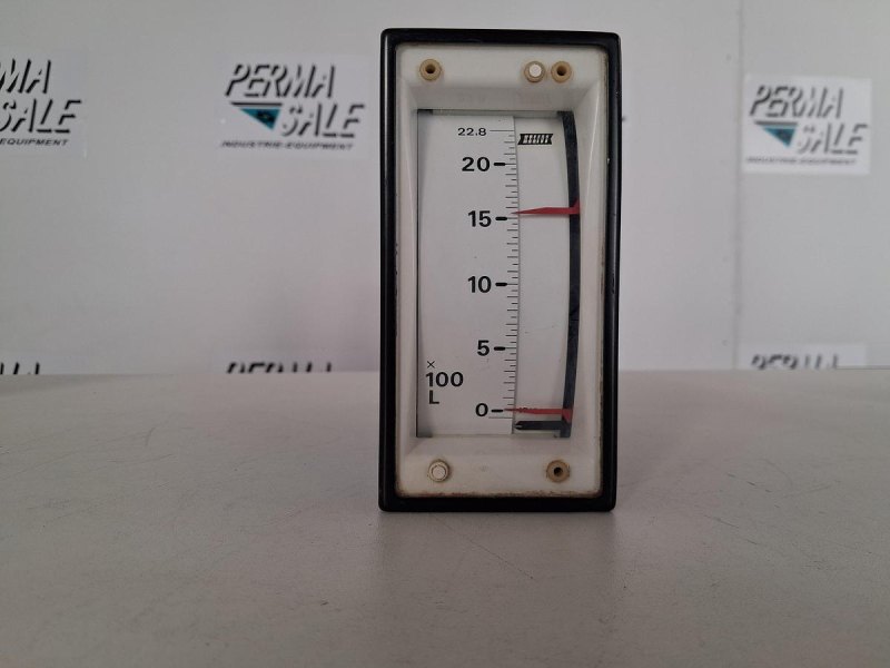 Camille Bauer Drehspulinstrument 0–1 mA 0–20 ×100 L Panel Meter