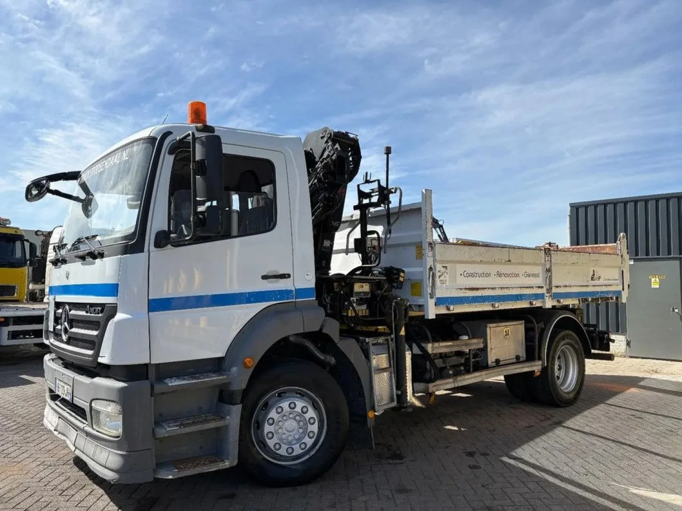 Mercedes-Benz Axor 2633 + HIAB 088 ES -3 HIDUO + TIPPER + MANUAL - 2
