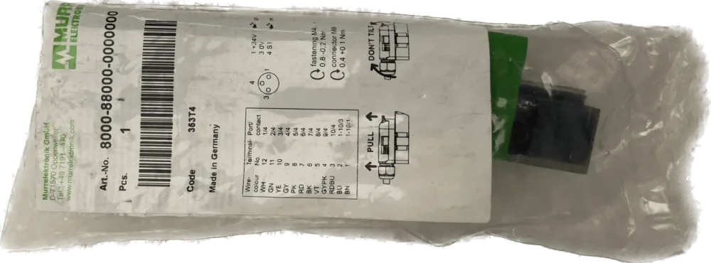 Murr-elektronik Exact8, 8xM8, 3-pol., Grundmodul, PNP-LE