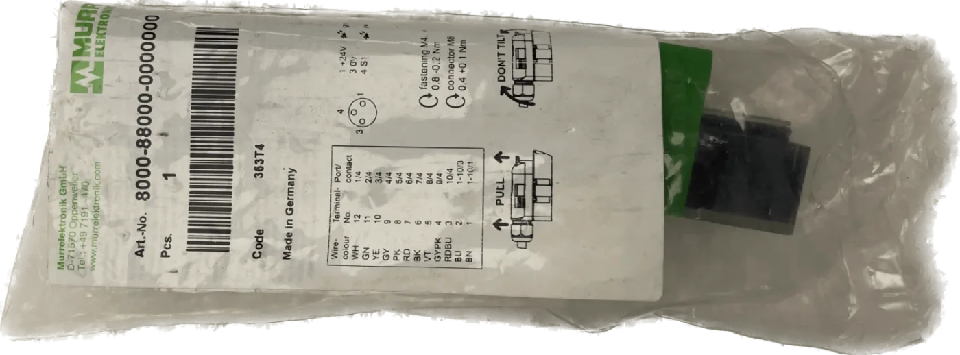 Murr-elektronik Exact8, 8xM8, 3-pol., Grundmodul, PNP-LE - 1