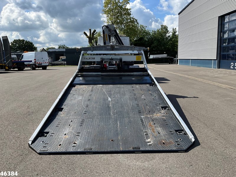 Iveco Eurocargo ML160E32 Euro 6 Falkom Abschlepp + Palfinger 19 Tonmeter laadkraan